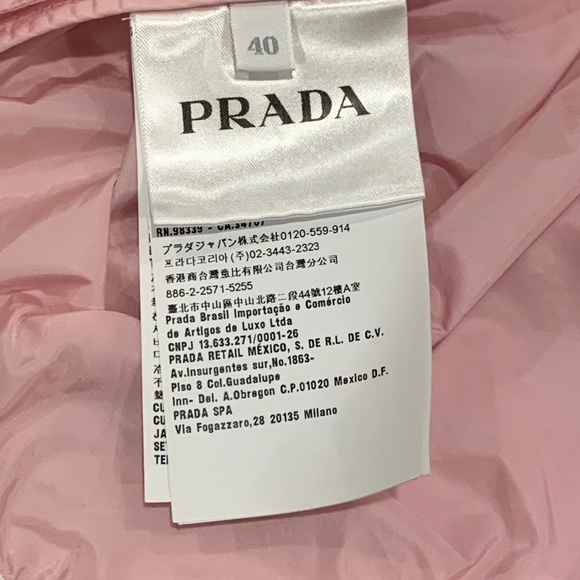 👁PRADA👁Pink Packable Windbreaker - Picture 5 of 12